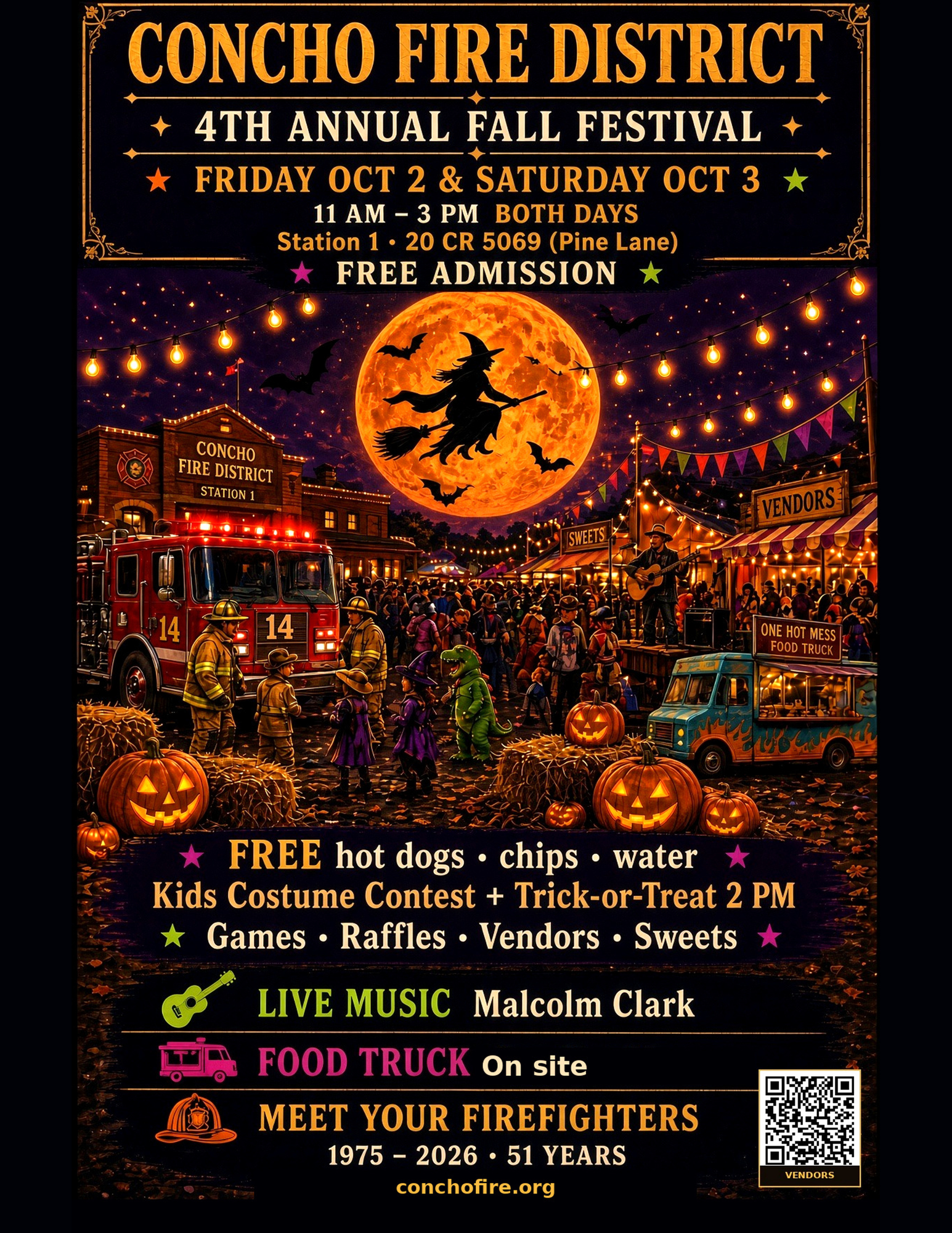 4th Annual Fall Festival flyer